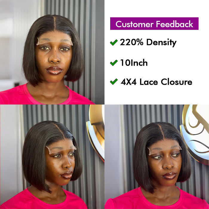 Wholesale Price | Bob Wig |  Frontal/Closure HD Lace Glueless (8-12'')
